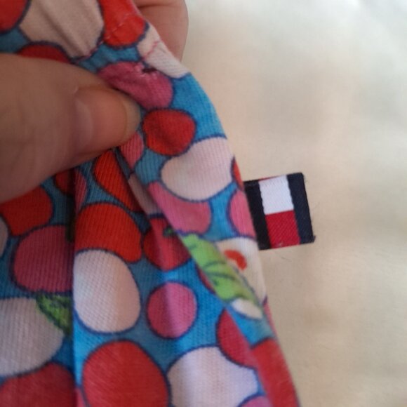 Tommy Hilfiger Cherries Fruit Lounge Pajama Capri Womens XL Elastic Waist Cotton - Picture 5 of 12
